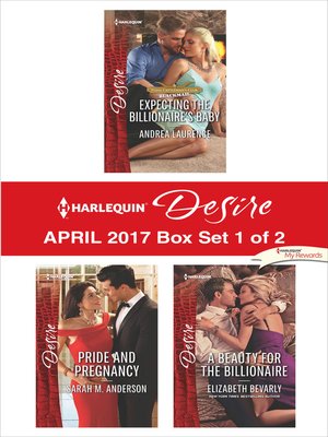 cover image of Harlequin Desire April 2017, Box Set 1 of 2